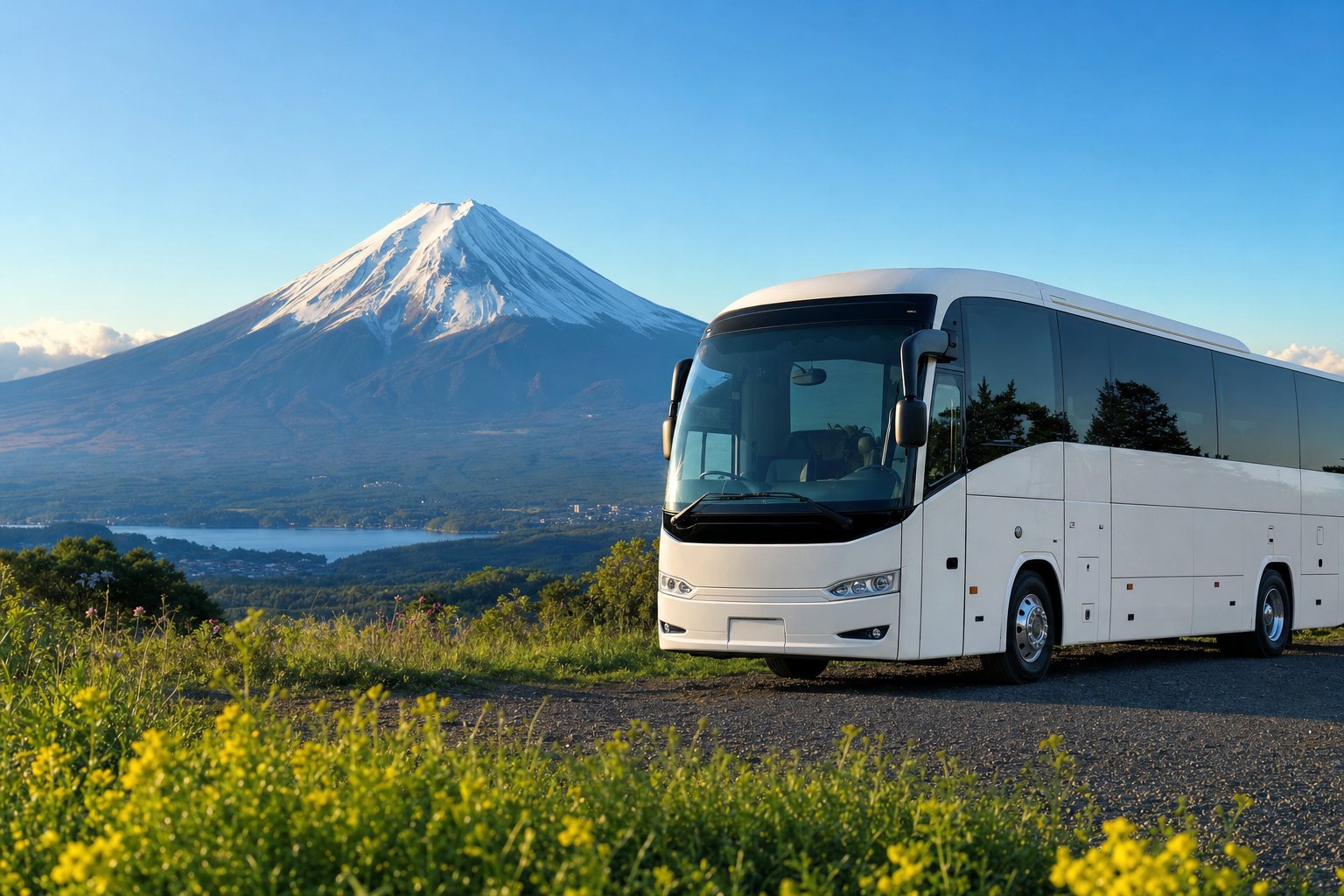 White midibus
